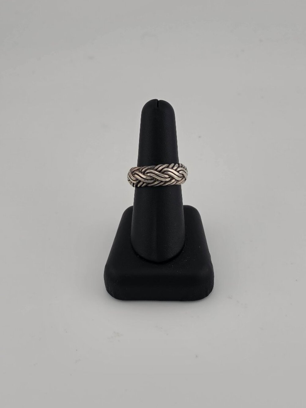 Brand New Sterling Silver 925 Braided Style Ring